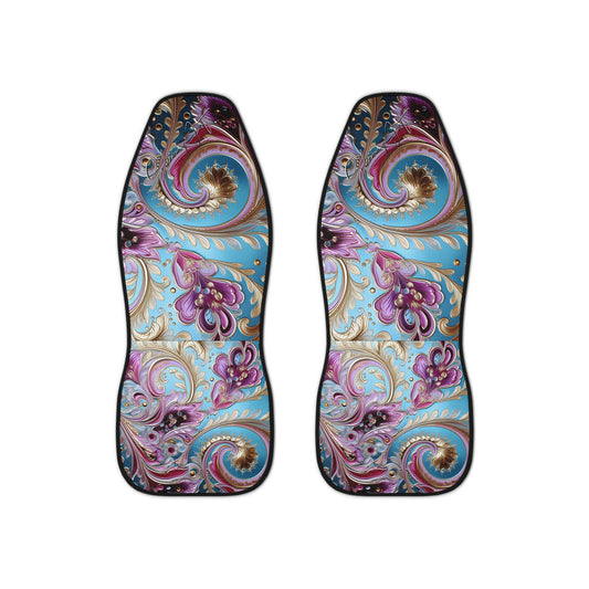 Car Seat Covers with a regal paisley twist Protect your seats with a stylish design made with Ai graphics