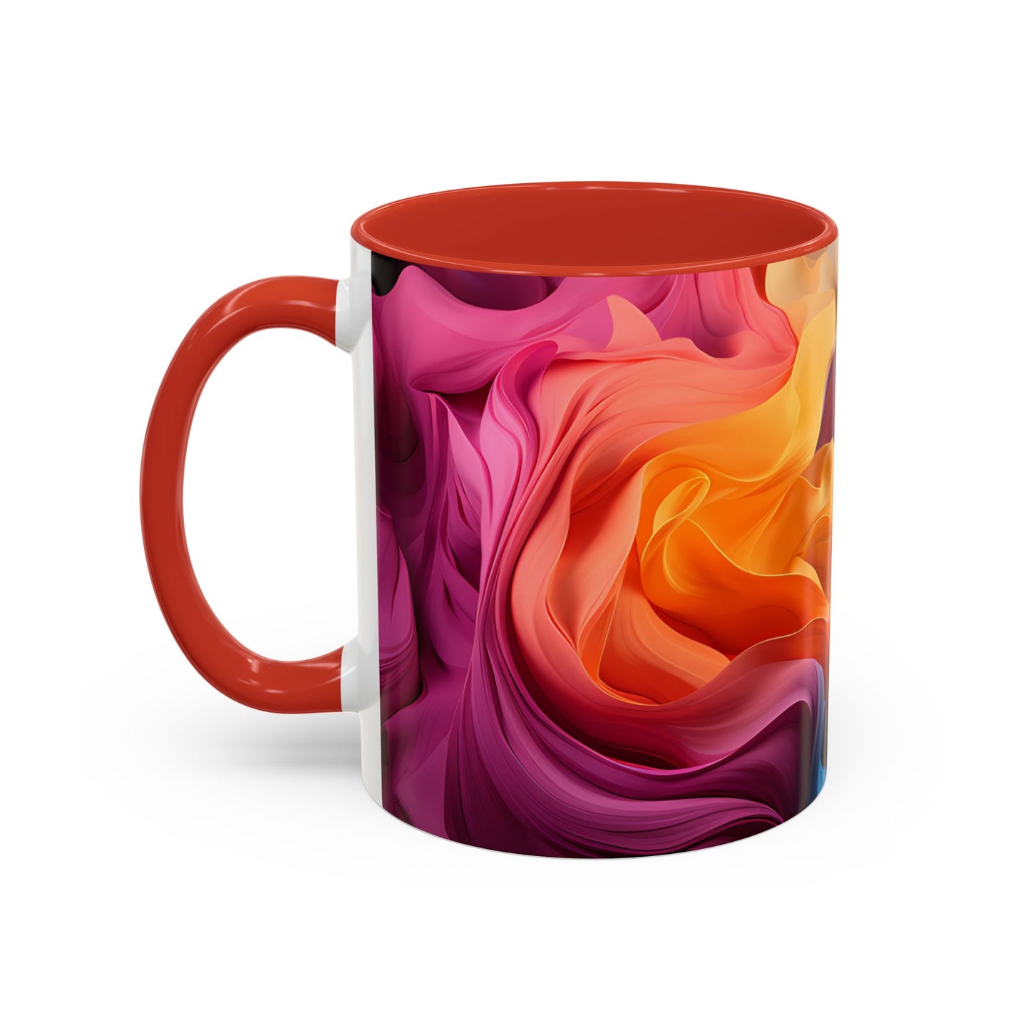 Ceramic coffee mug Ai image printed Hot beverage casual soup cup keeps the pride of Caffine alive with a morning cup of coffee Ai style 11oz