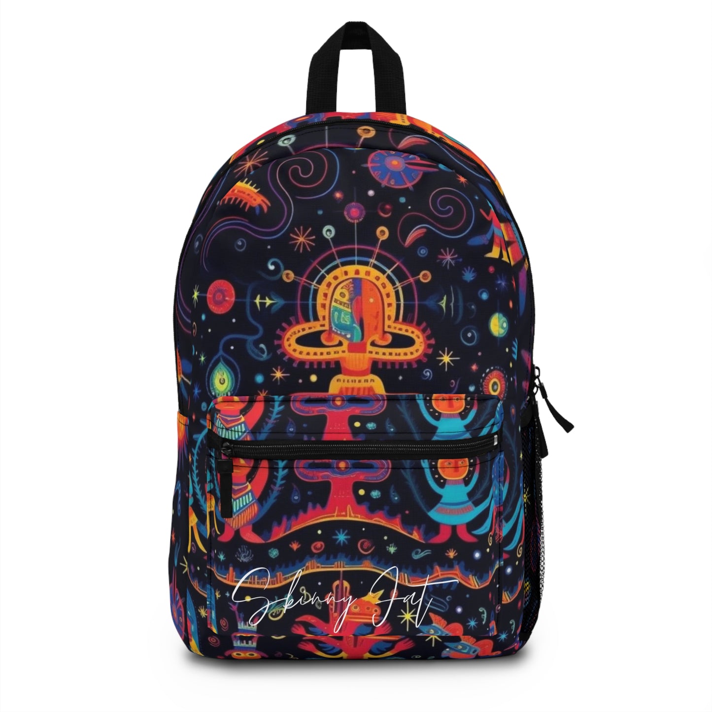 Shoulder bag Backpack for trippy art lovers Ai graphic inspired imagery Ai graphics back pack Back to school vibe Unisex make up Backpack