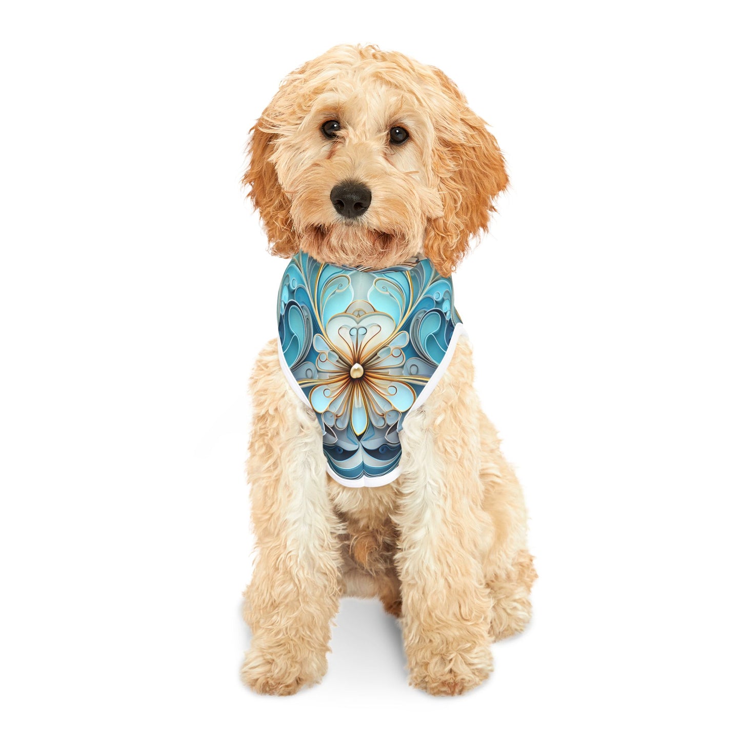 Pet hoodies printed with Ai graphics, polyester made light weight, cozy breathable pet apparel, stylish pet clothing, small pet grooming