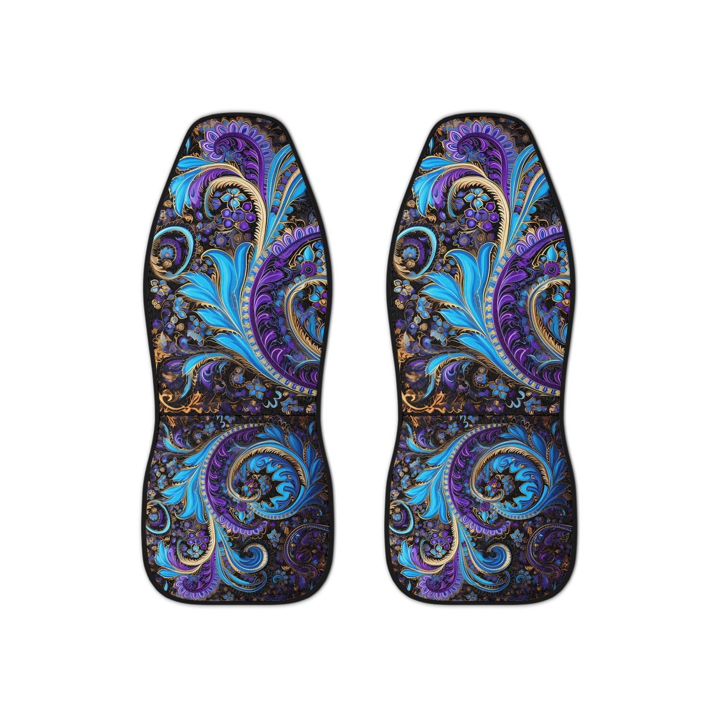 Car Seat Covers with a regal paisley twist Protect your seats with a stylish design made with Ai graphics