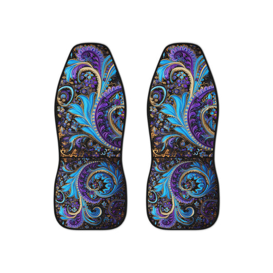 Car Seat Covers with a regal paisley twist Protect your seats with a stylish design made with Ai graphics