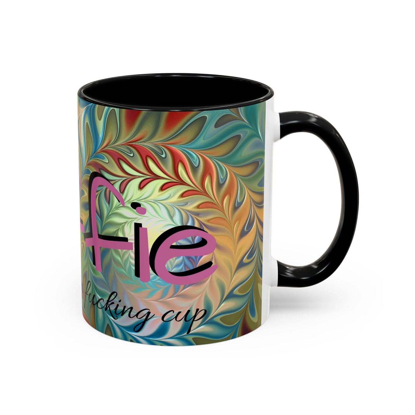 Kaffie cup print ceramic coffee mug Hot beverage casual soup mug keep the street life alive with a morning cup of coffee graffiti style 11oz