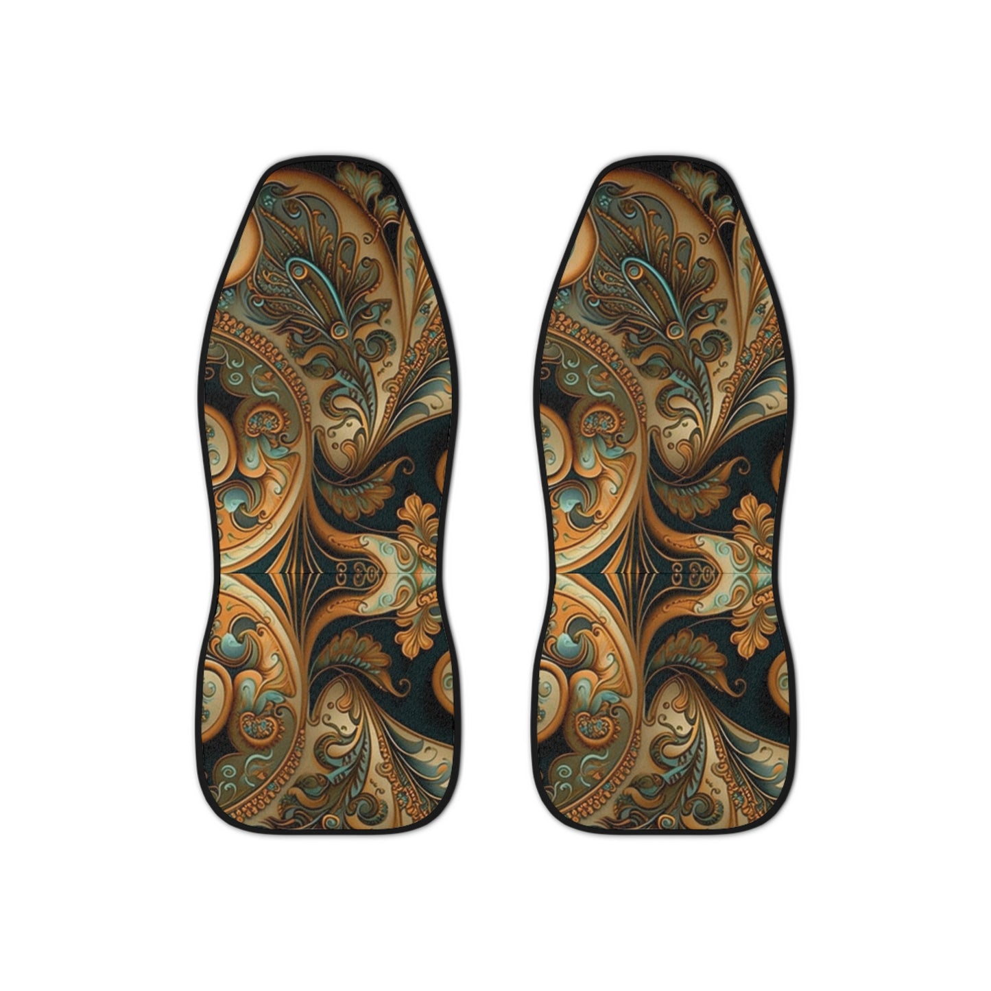 Car Seat Covers with a regal paisley twist Protect your seats with a stylish design made with Ai graphics