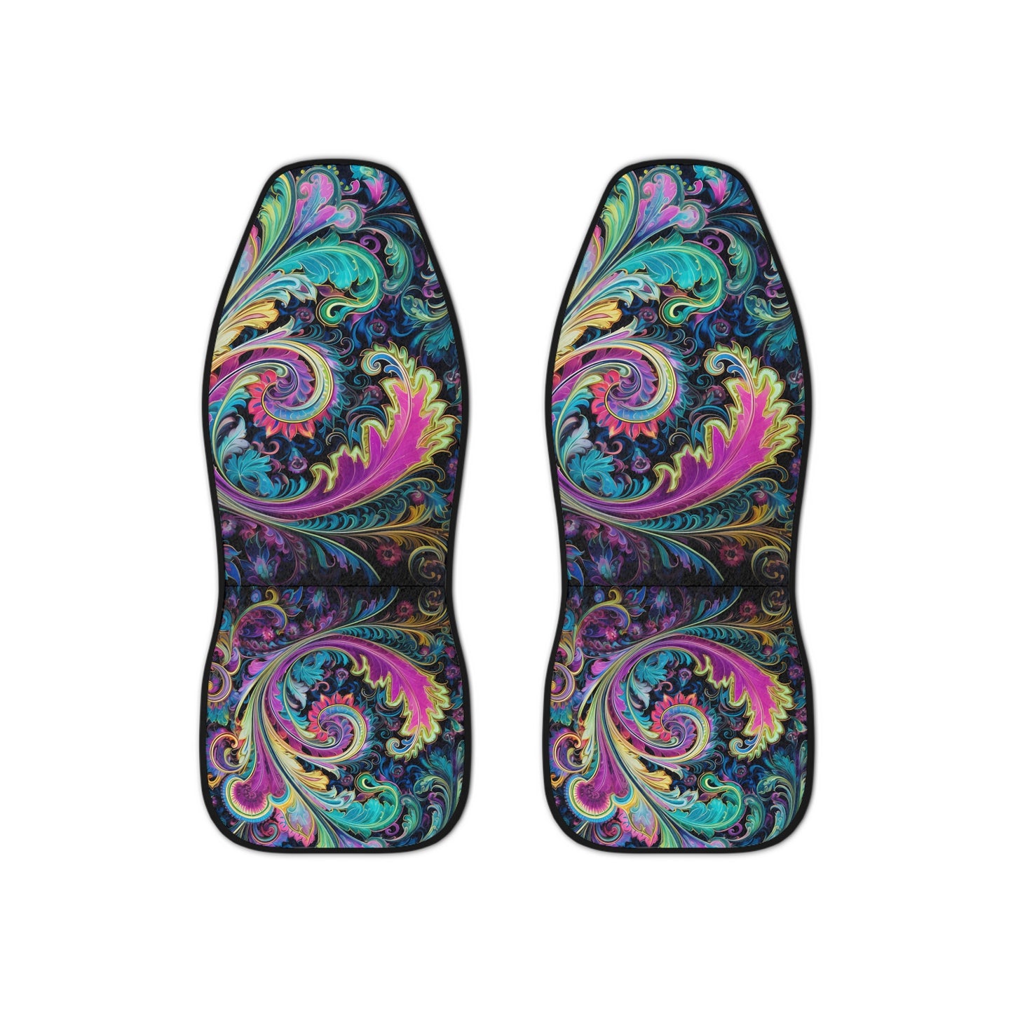 Car Seat Covers with a regal paisley twist Protect your seats with a stylish design made with Ai graphics