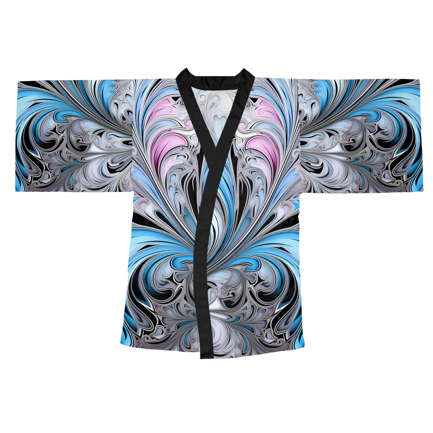 Womens kimono comfortable breathable paisley design leisure wear Spring kimono love of a regal spring Feminine wear casual womens wear