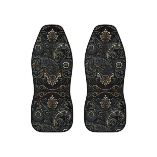 Car Seat Covers with a regal paisley twist Protect your seats with a stylish design made with Ai graphics