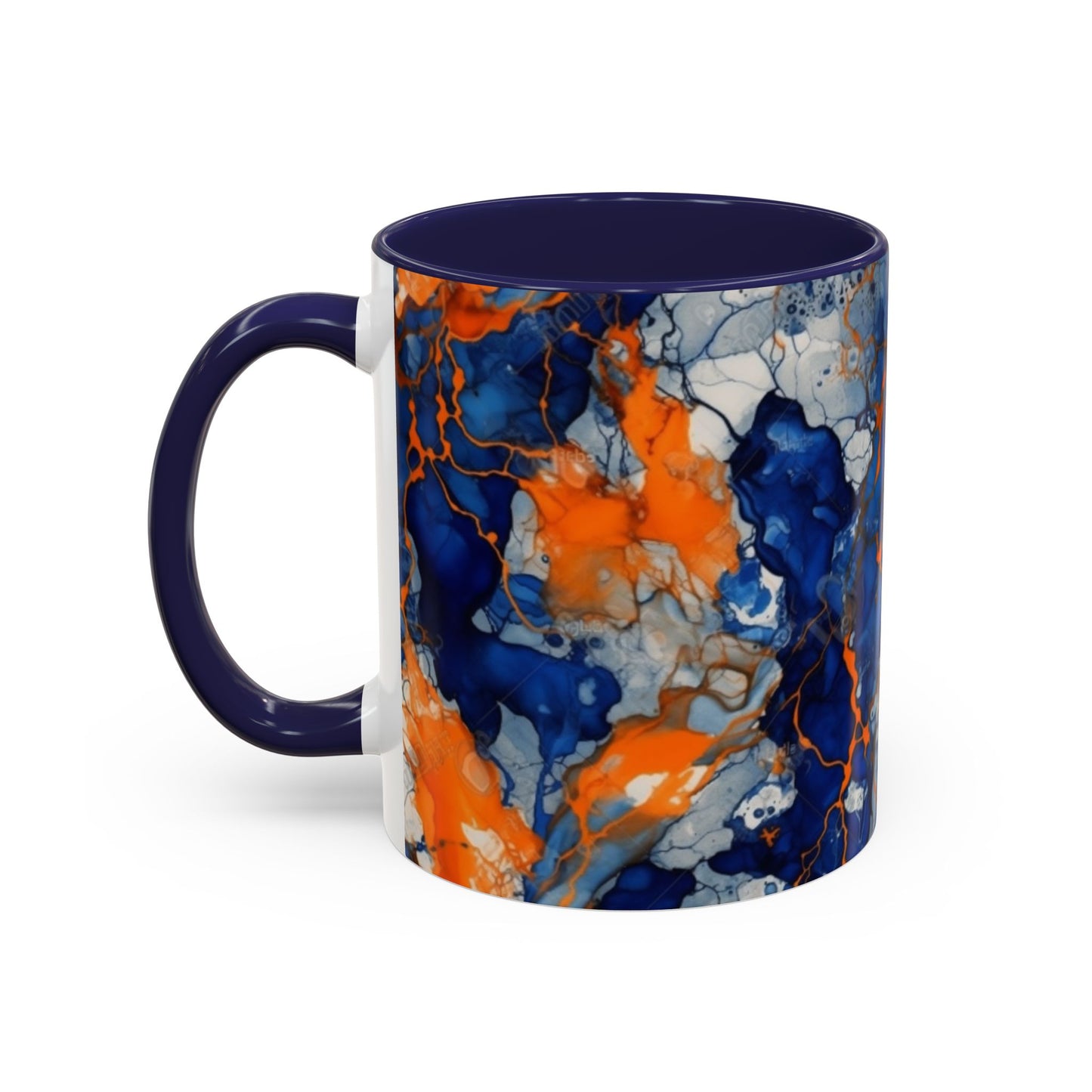 Marble print coffee mug Ai image Hot beverage casual soup cup keeps the pride of Caffine alive with a morning cup of coffee Ai style 11oz