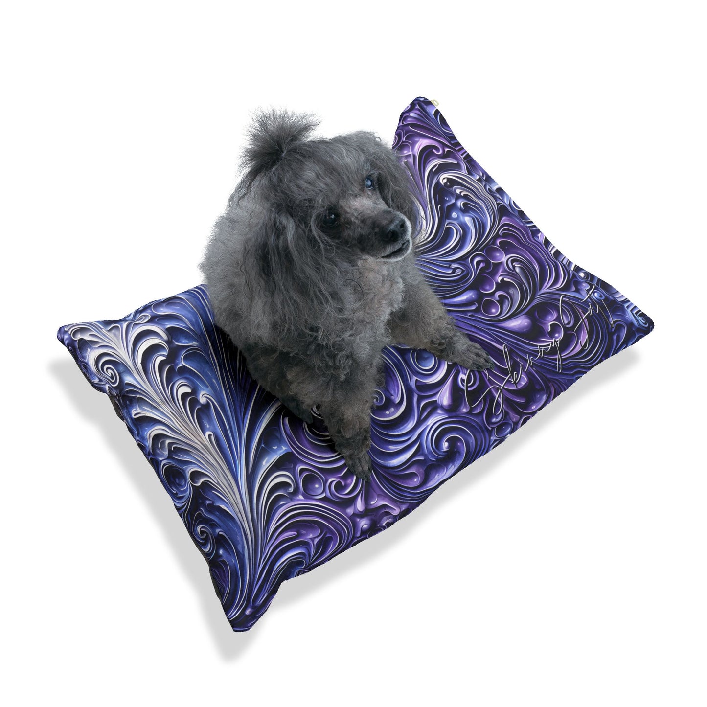 Pet bed Where Comfort Meets AI, Unveiling Our Signature AI Graphics Print Pet Bed gift