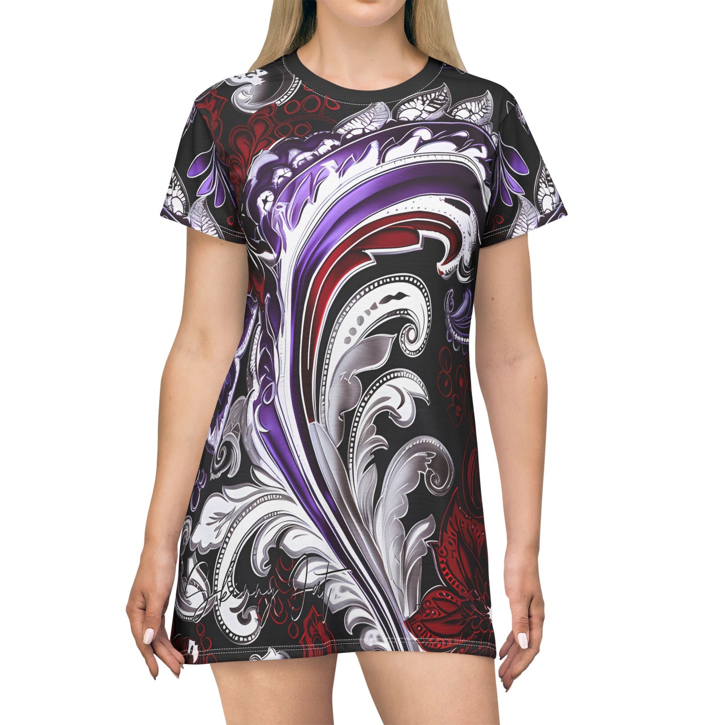 T-Shirt Dress (AOP)