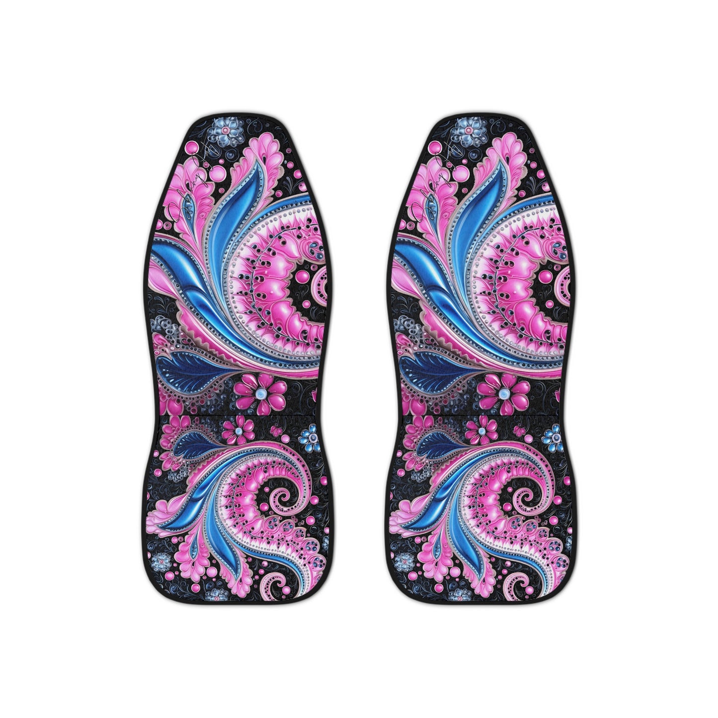 Car Seat Covers with a regal paisley twist Protect your seats with a stylish design made with Ai graphics