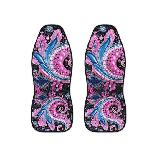 Car Seat Covers with a regal paisley twist Protect your seats with a stylish design made with Ai graphics