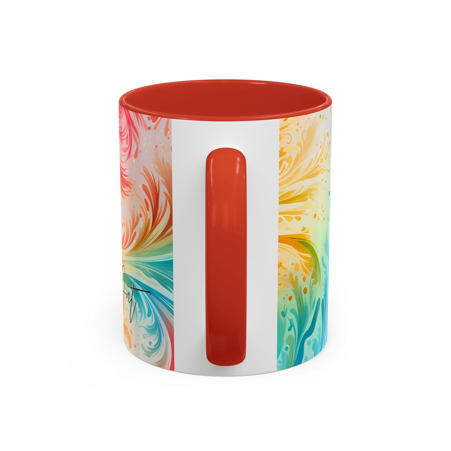 Ceramic coffee mug Ai image printed Hot beverage casual soup cup keeps the pride of Caffine alive with a morning cup of coffee Ai style 11oz