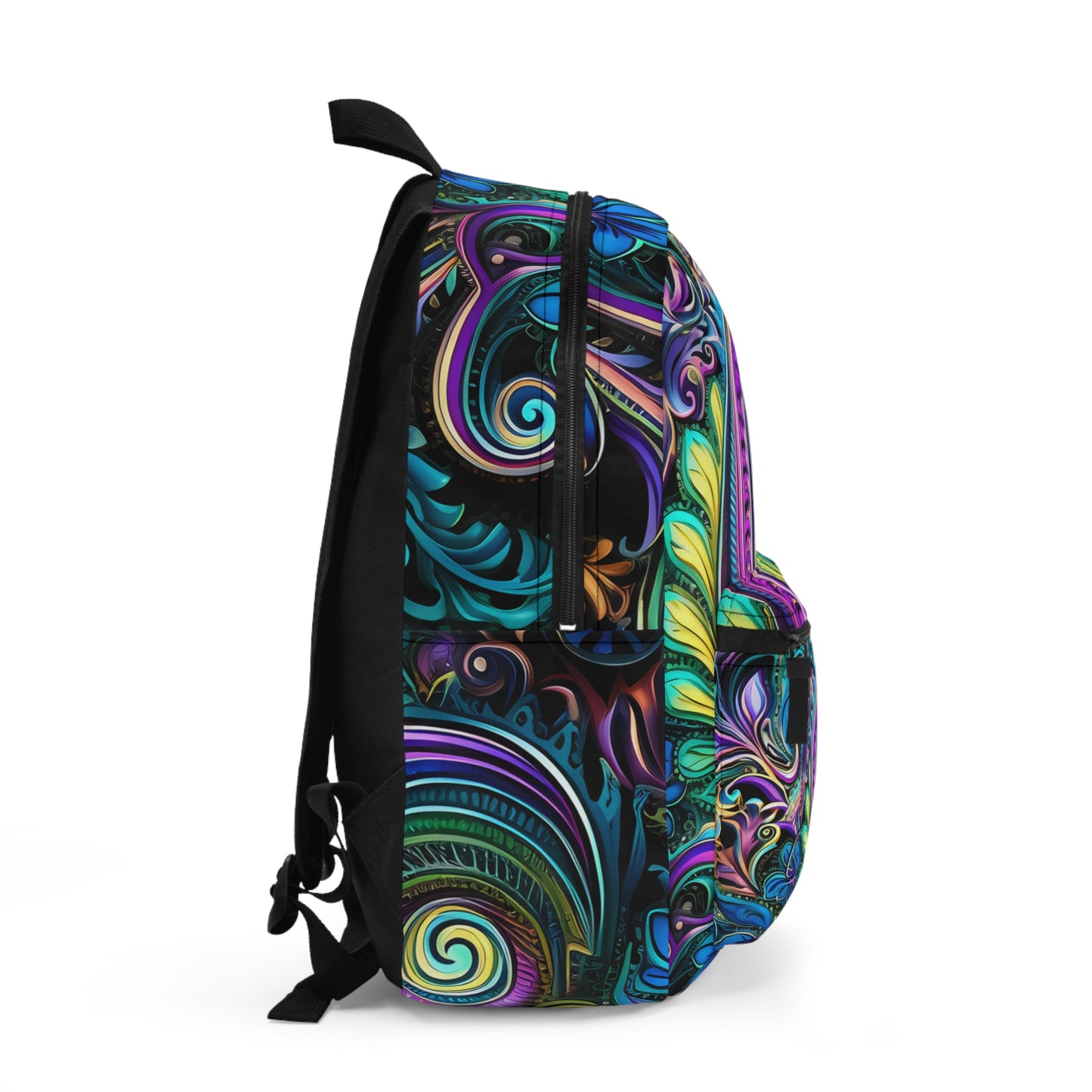 Shoulder bag Backpack for cat lovers Ai graphic inspired imagery black back pack back to school vibe