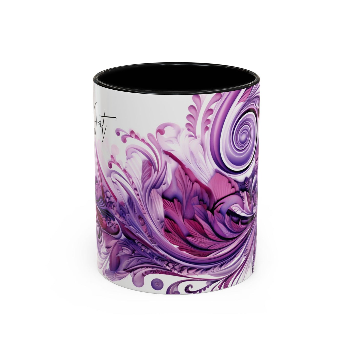 Coffee mug Paisley print ceramic Hot beverage casual soup cup keep the caffeine life alive with a morning drink of coffee regal style