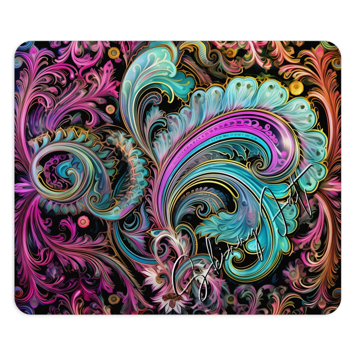 Mouse pads paisley sunrise mouse pads Customized mouse pads Vintage mouse pads Anime mouse pads Mouse pads aesthetic Personalized mouse pads