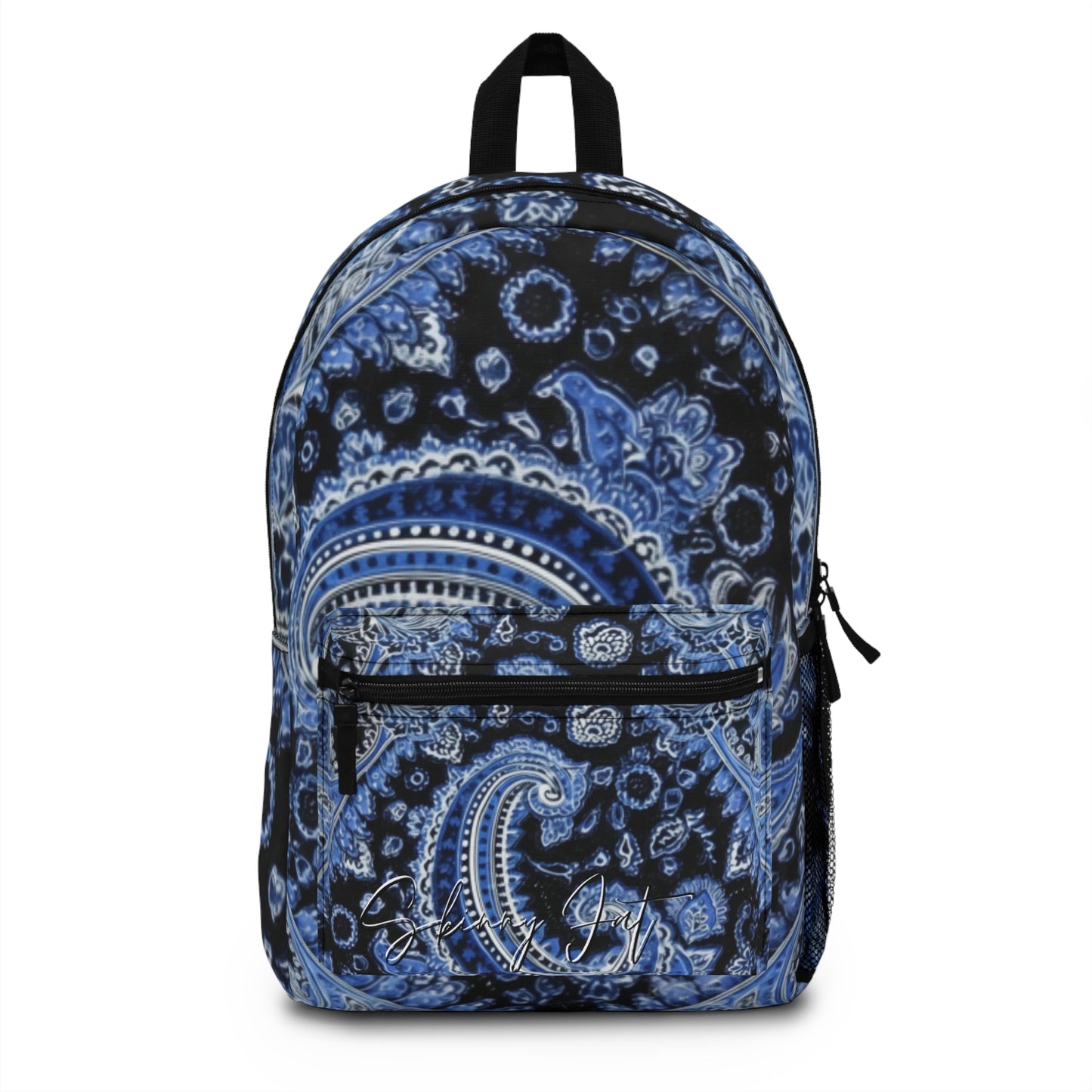 Backpack paisley painting inspired Watercolour inspired design abstract art shoulder bag art tote creative fashion artist fashion