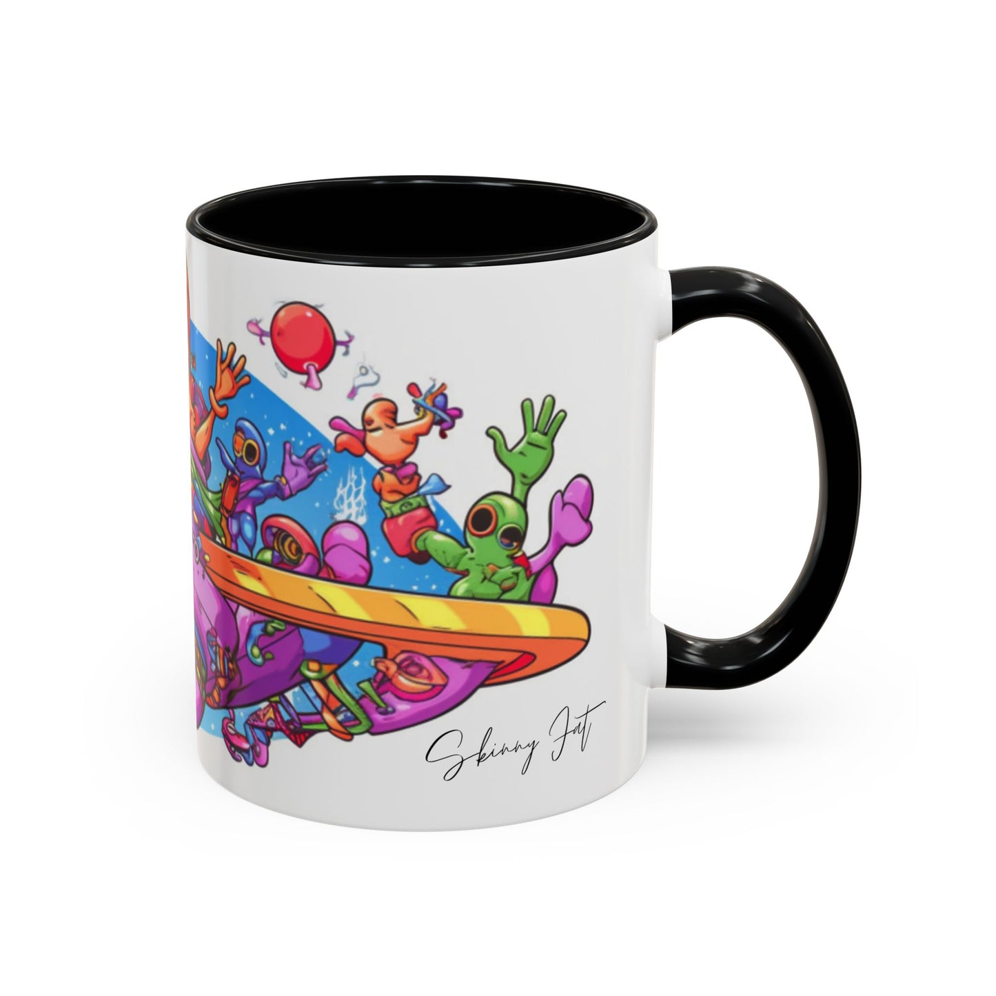 Ceramic coffee mug Ai image printed Hot beverage casual soup cup keeps the pride of Caffine alive with a morning cup of coffee Ai style 11oz