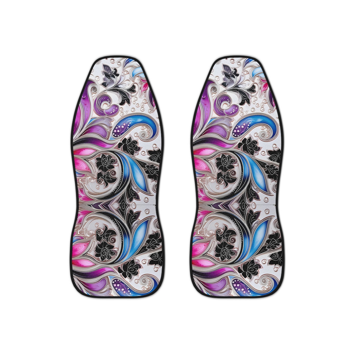 Car Seat Covers with a regal paisley twist Protect your seats with a stylish design made with Ai graphics