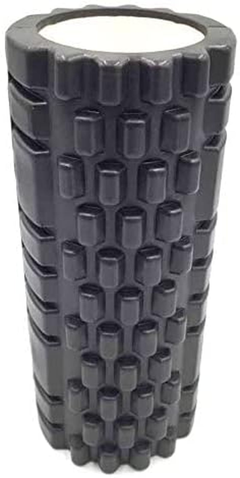 13" Deep Tissue Grid Yoga Fitness EVA Massage Foam Roller Medium Density Deep Tissue Massager for Muscle Massage and Myofascial Trigger Point Release