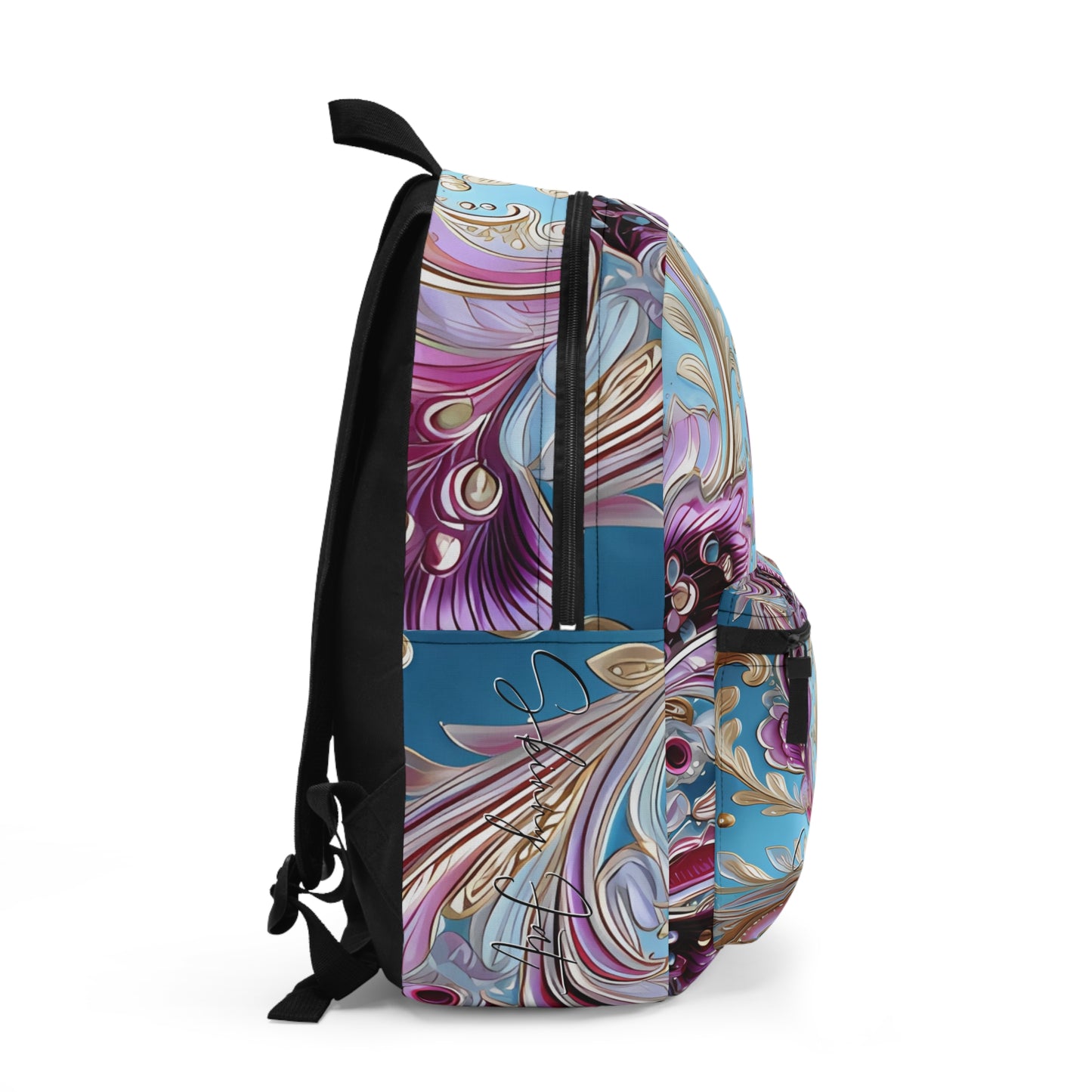 Shoulder bag Backpack for trippy art lovers Ai graphic inspired imagery Ai graphics back pack Back to school vibe Unisex make up Backpack