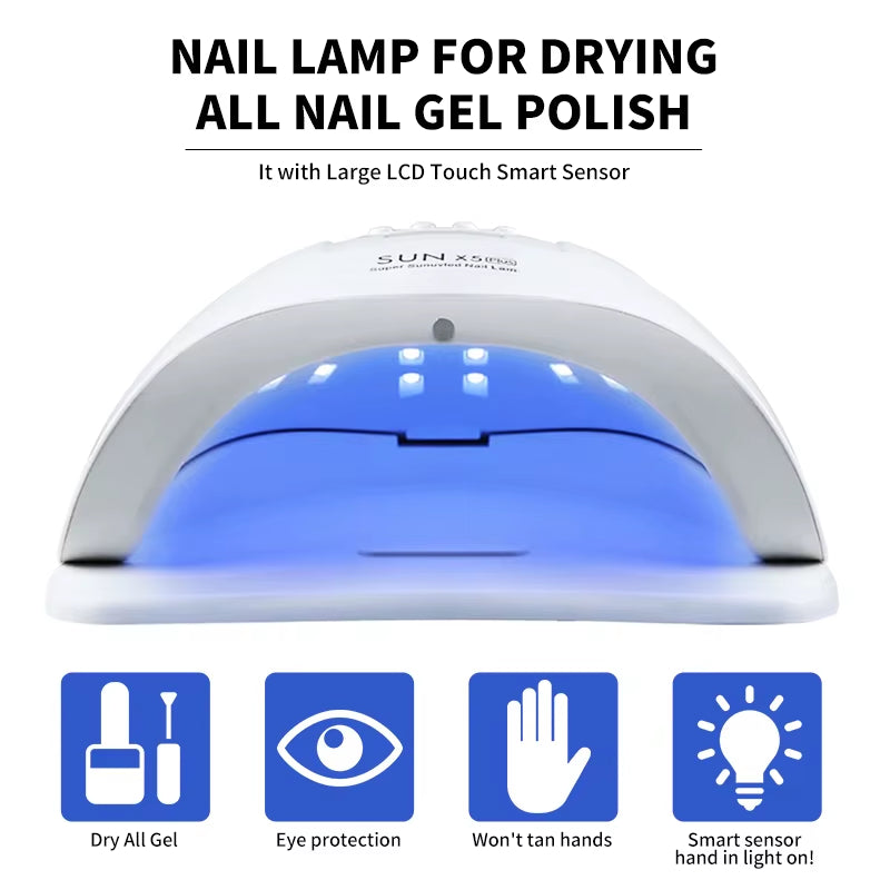 Nail Drying Lamp for Nails UV Light Gel Polish Manicure Cabin Led Lamps Nails Dryer Machine Professional Equipment